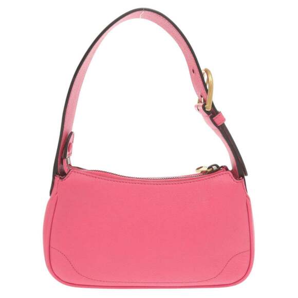 GUCCI Authentic Pink Leather Shoulder Bag - Picture 3 of 10
